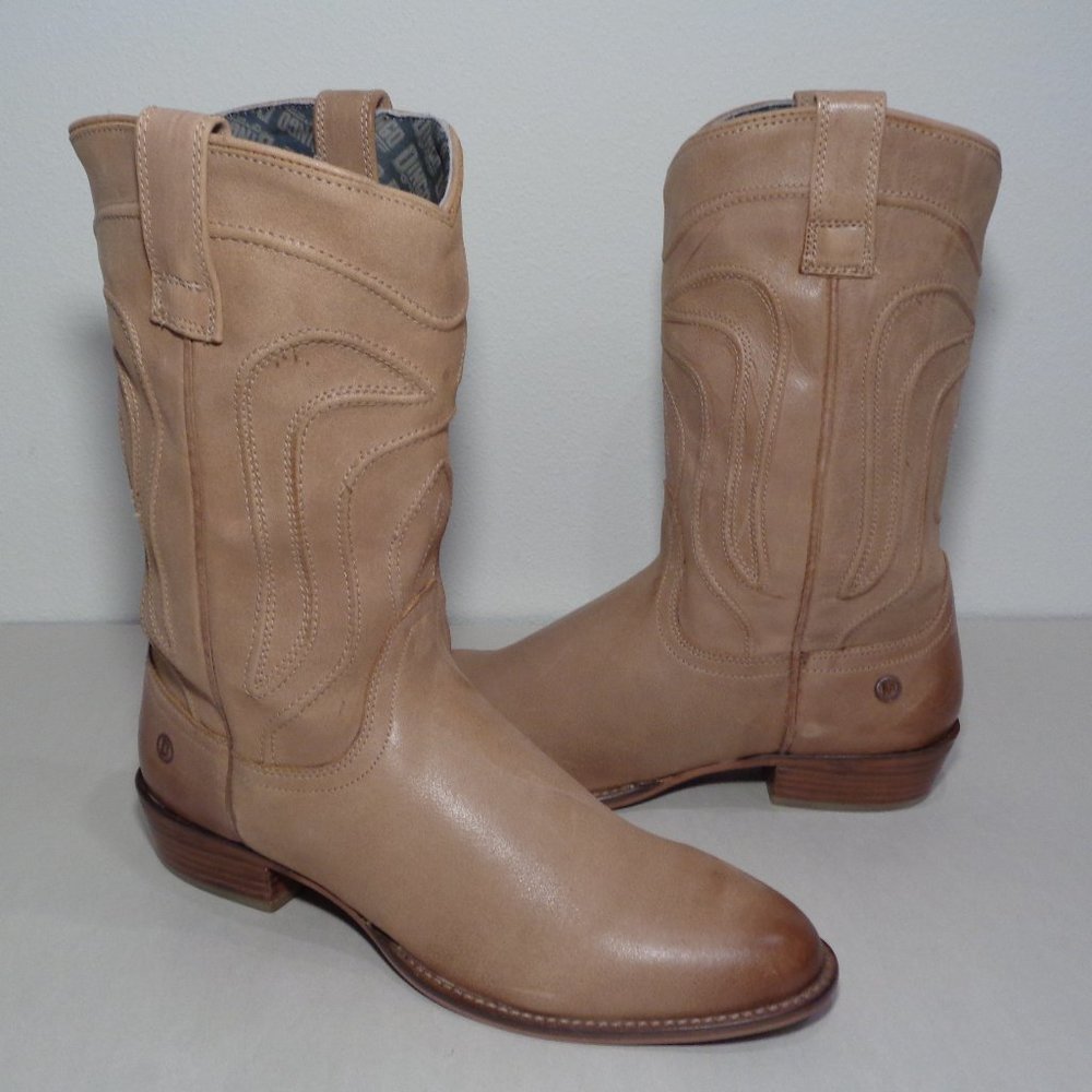 Dingo Size 11 M MONTANA Saddle Brown Leather Cowboy Boots New Men's Shoes